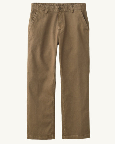 Heavy Twill Trouser - Brown-Trouser-Real-Corridor