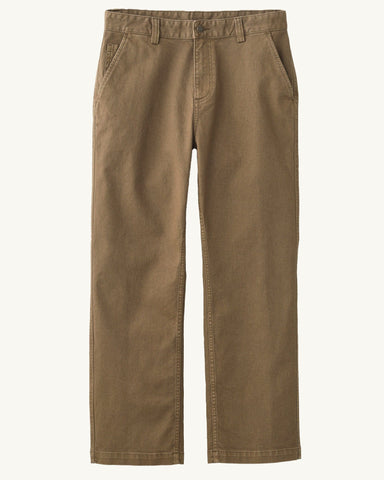 Heavy Twill Trouser - Brown