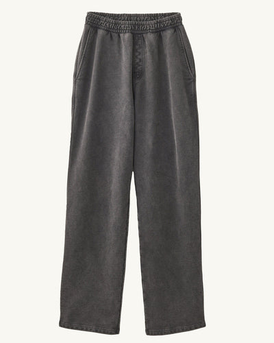 French Terry Sweatpant - Black-Sweatpant-Siena-Corridor