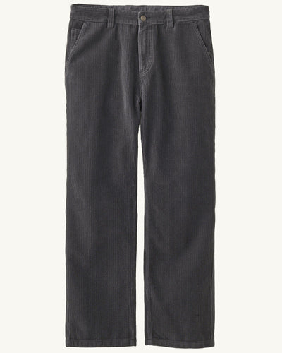 Cord Trouser - Black-Trousers-Real-Corridor