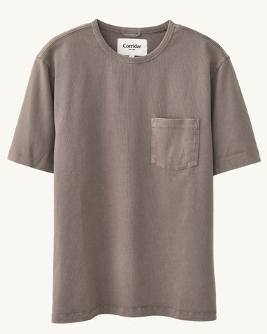 Garment Dye Tee - Smoke