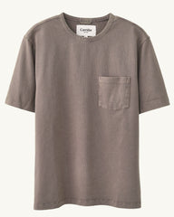 Tシャツ・カットソー CORRIDOR SS25 GARMENT DYE TEE (TS0085 WHT) Garment Dye Tee - Oyster Grey – Corridor