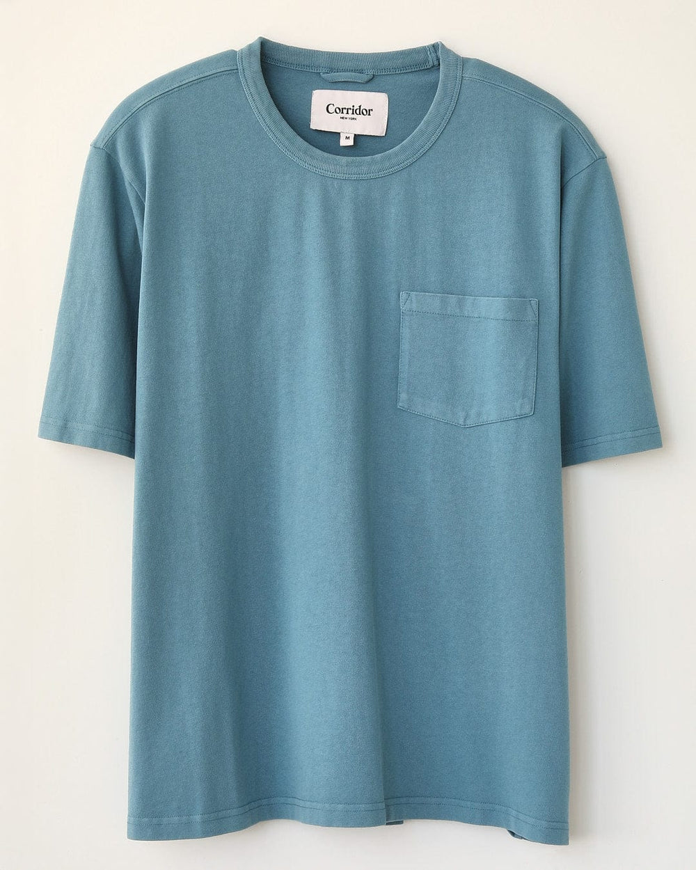 Garment Dye Tee - Aegean Blue-T-Shirt-Corridor-Corridor