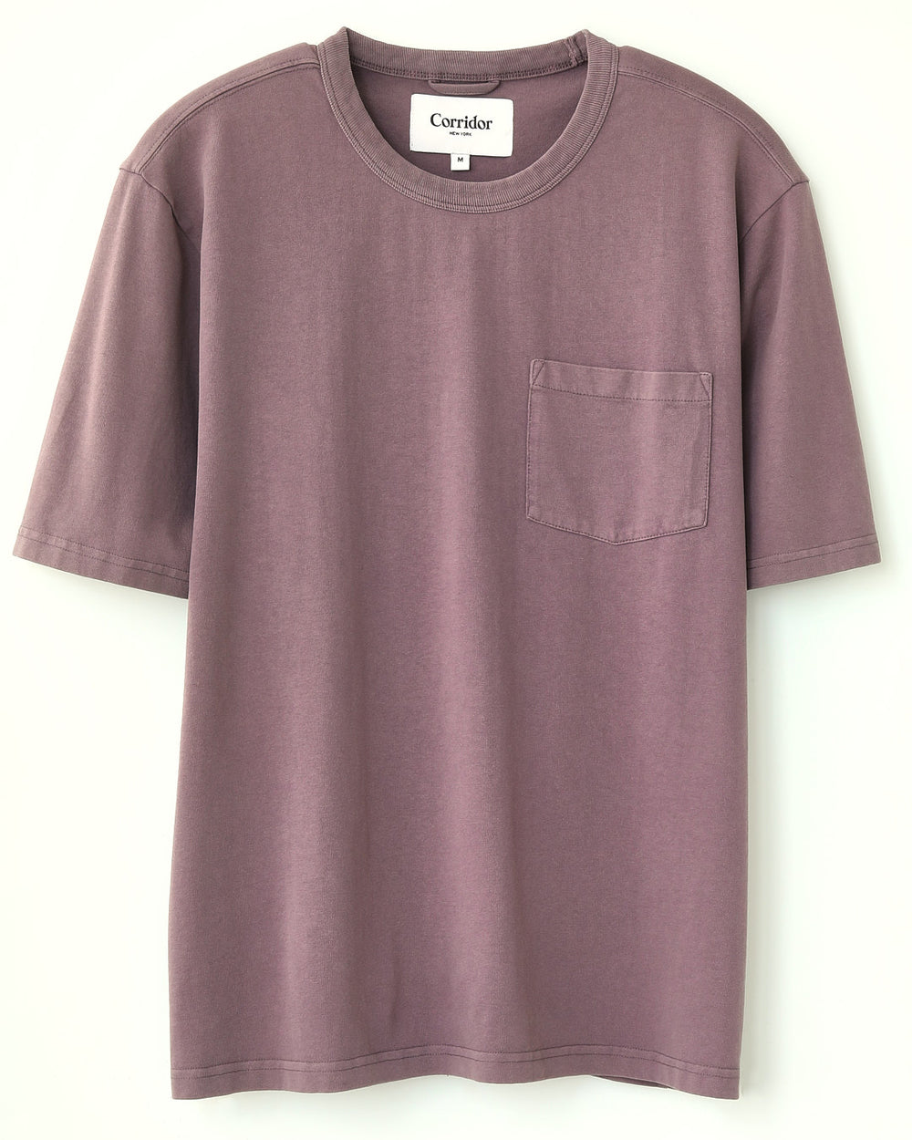 Garment Dye Tee - Violet-T-Shirt-Corridor-Corridor