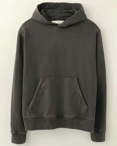 French Terry Hoodie - Washed Black-Sweatshirt-Corridor-Corridor