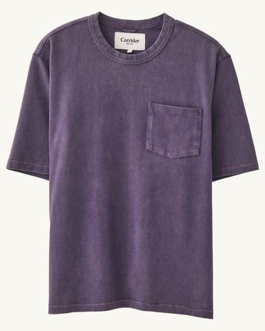Garment Dye Tee - Purple