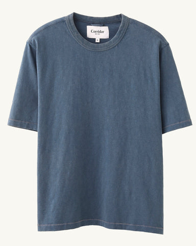 Slub Tee - Navy