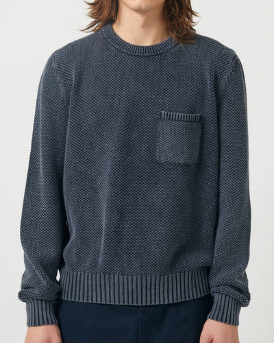 Pocket Crewneck - Black-Crewneck-Alpafina-Corridor