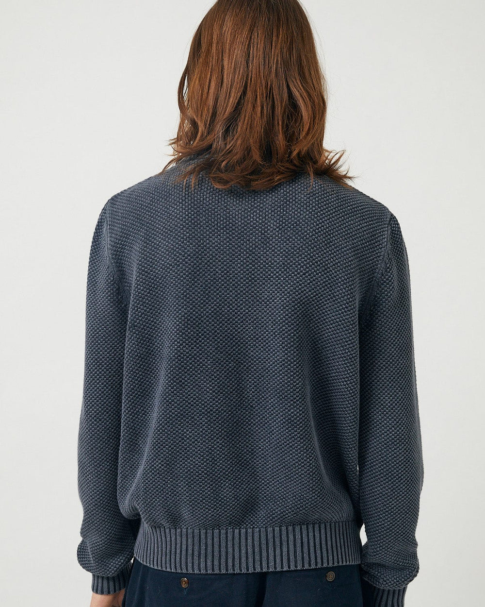 Pocket Crewneck - Black-Crewneck Sweater-Alpafina-Corridor