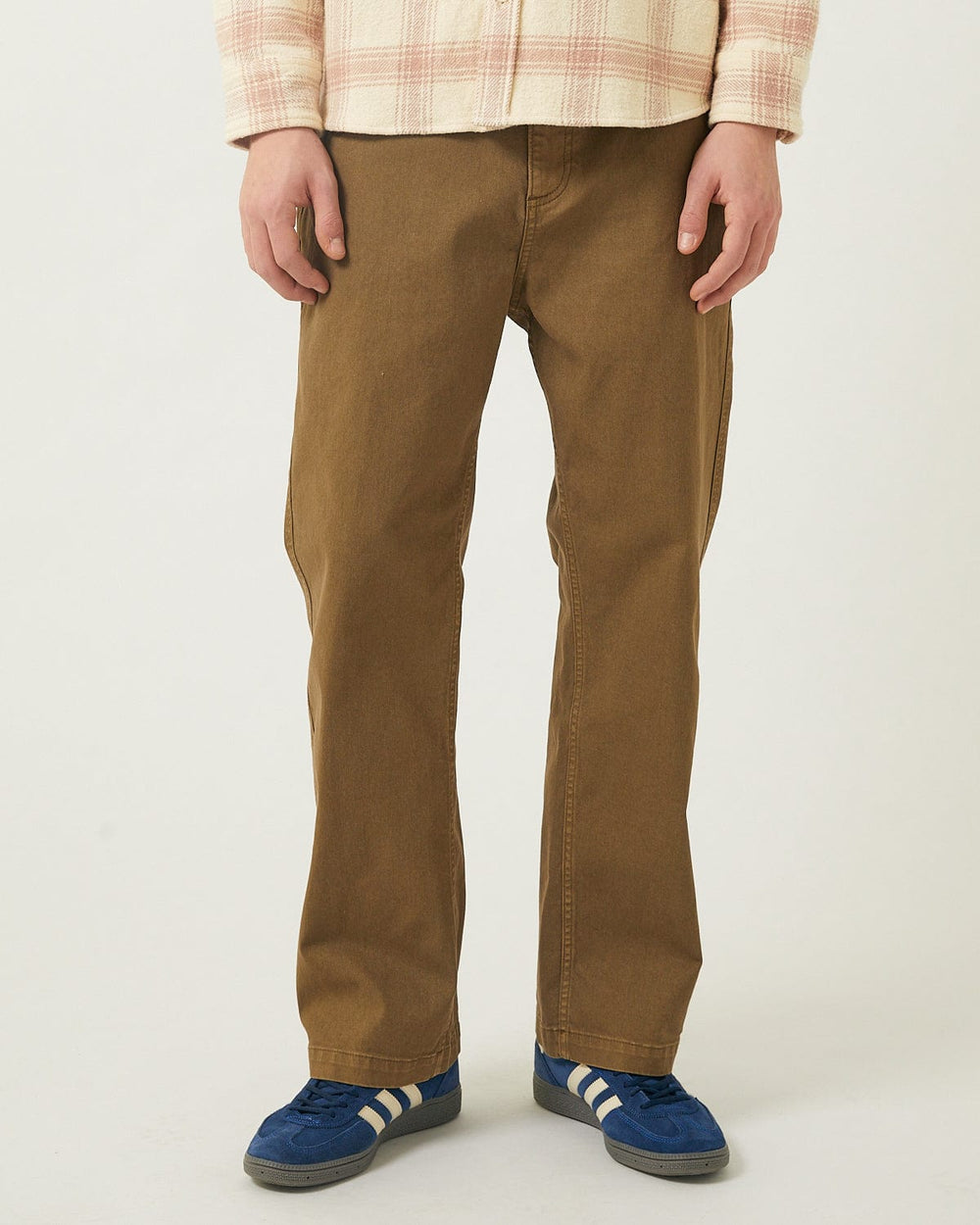 Heavy Twill Trouser - Brown-Trouser-Real-Corridor