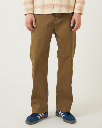 Heavy Twill Trouser - Brown-Trouser-Real-Corridor