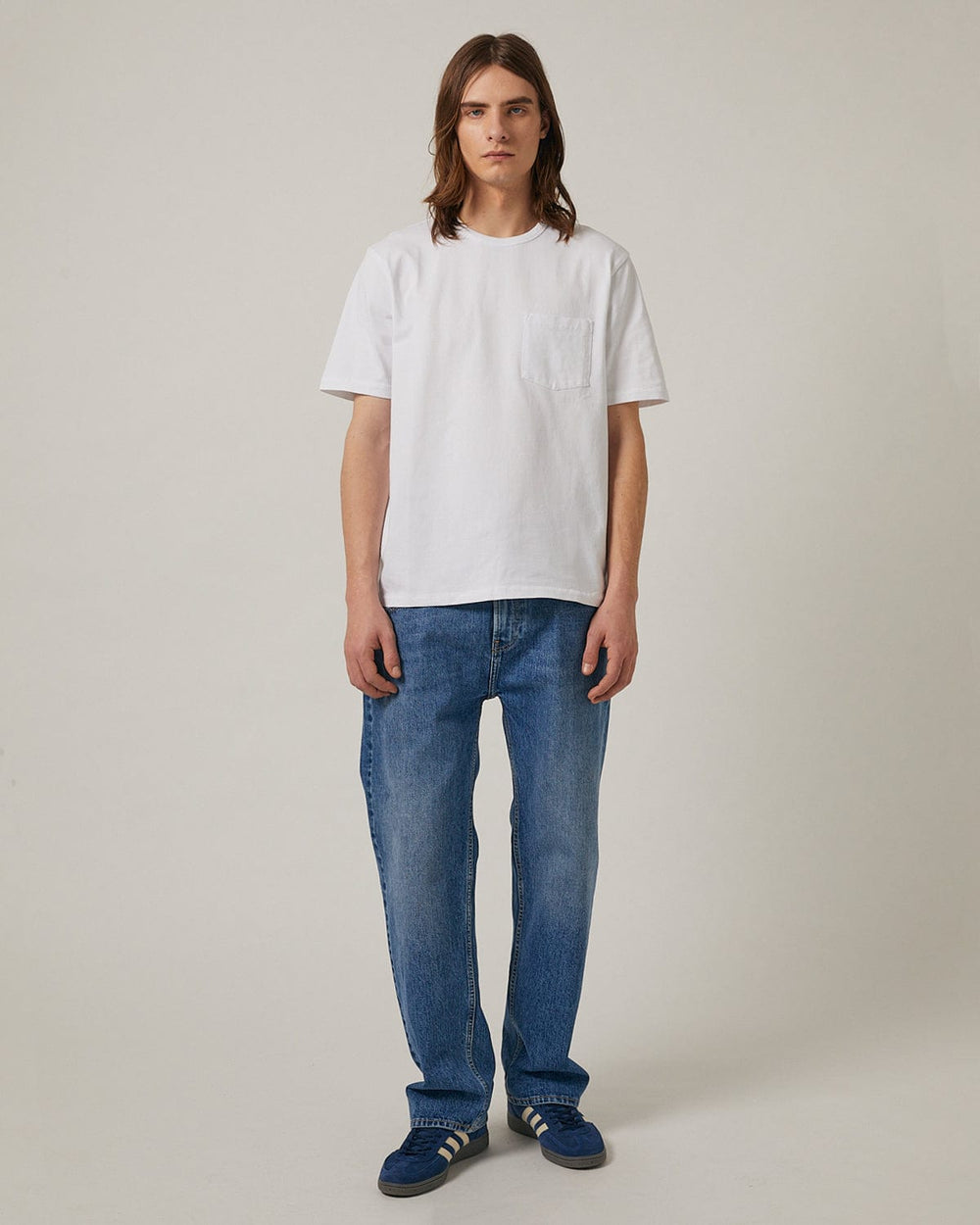 Garment Dye Tee - White-T-Shirt-Corridor-Corridor