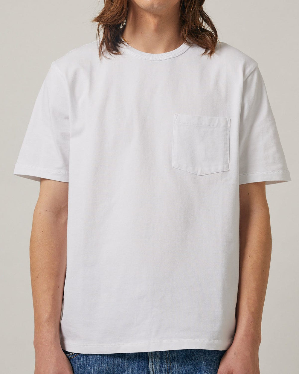 Garment Dye Tee - White-T-Shirt-Corridor-Corridor