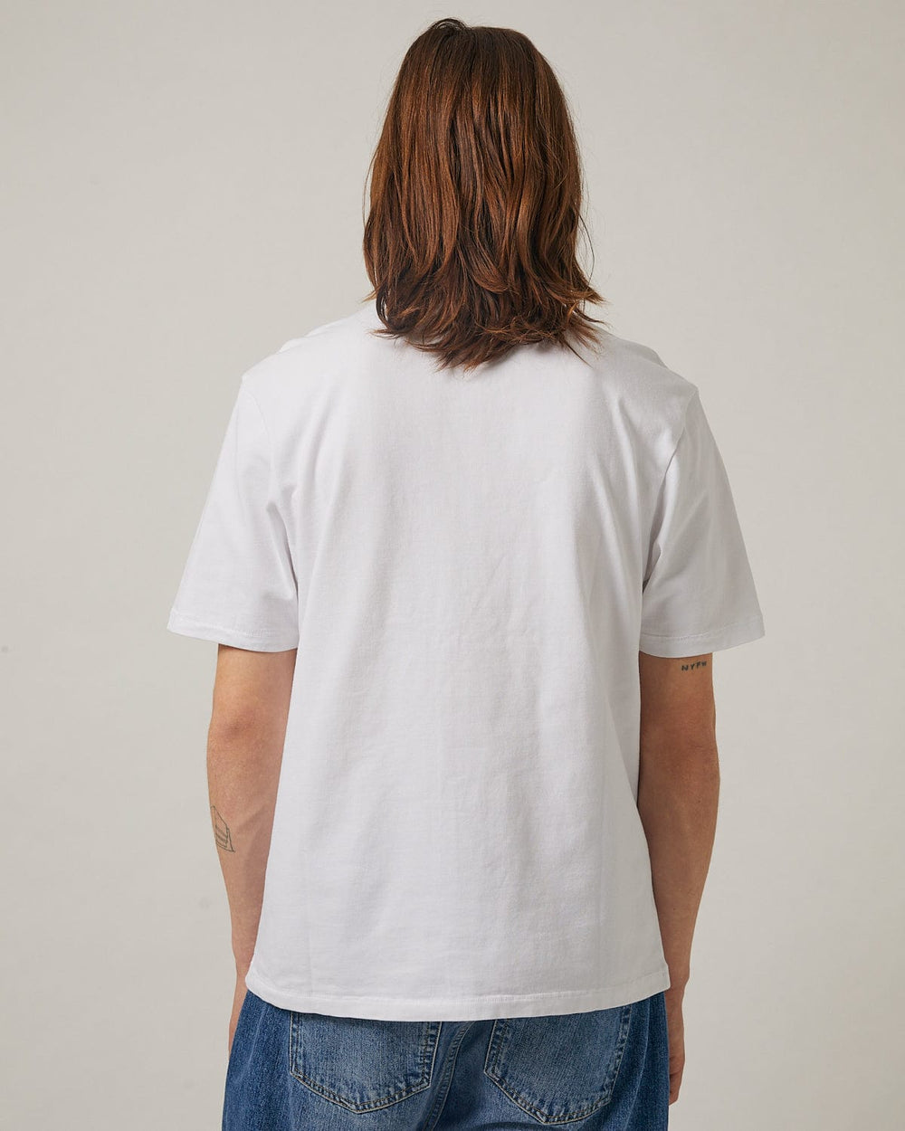 Garment Dye Tee - White-T-Shirt-Corridor-Corridor