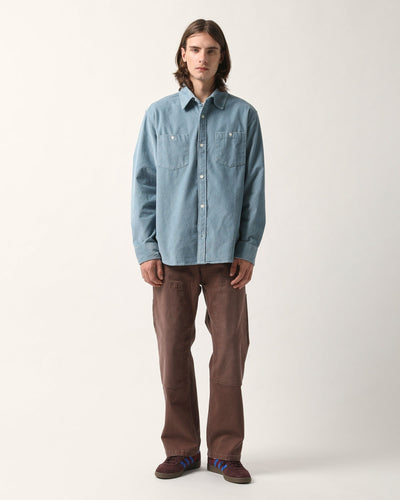 Corduroy LS - Blue