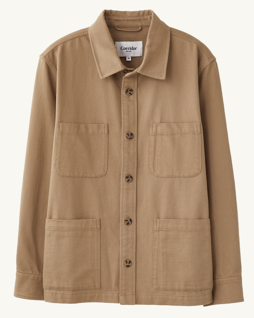 Misha Overshirt - Tan-Overshirts-Black Q-Corridor