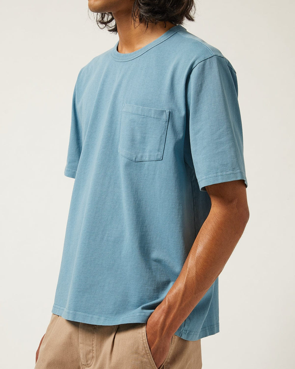 Garment Dye Tee - Aegean Blue-T-Shirt-Corridor-Corridor