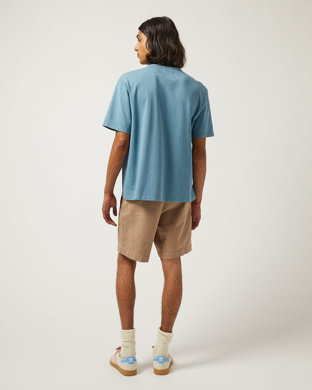 Garment Dye Tee - Aegean Blue-T-Shirt-Corridor-Corridor