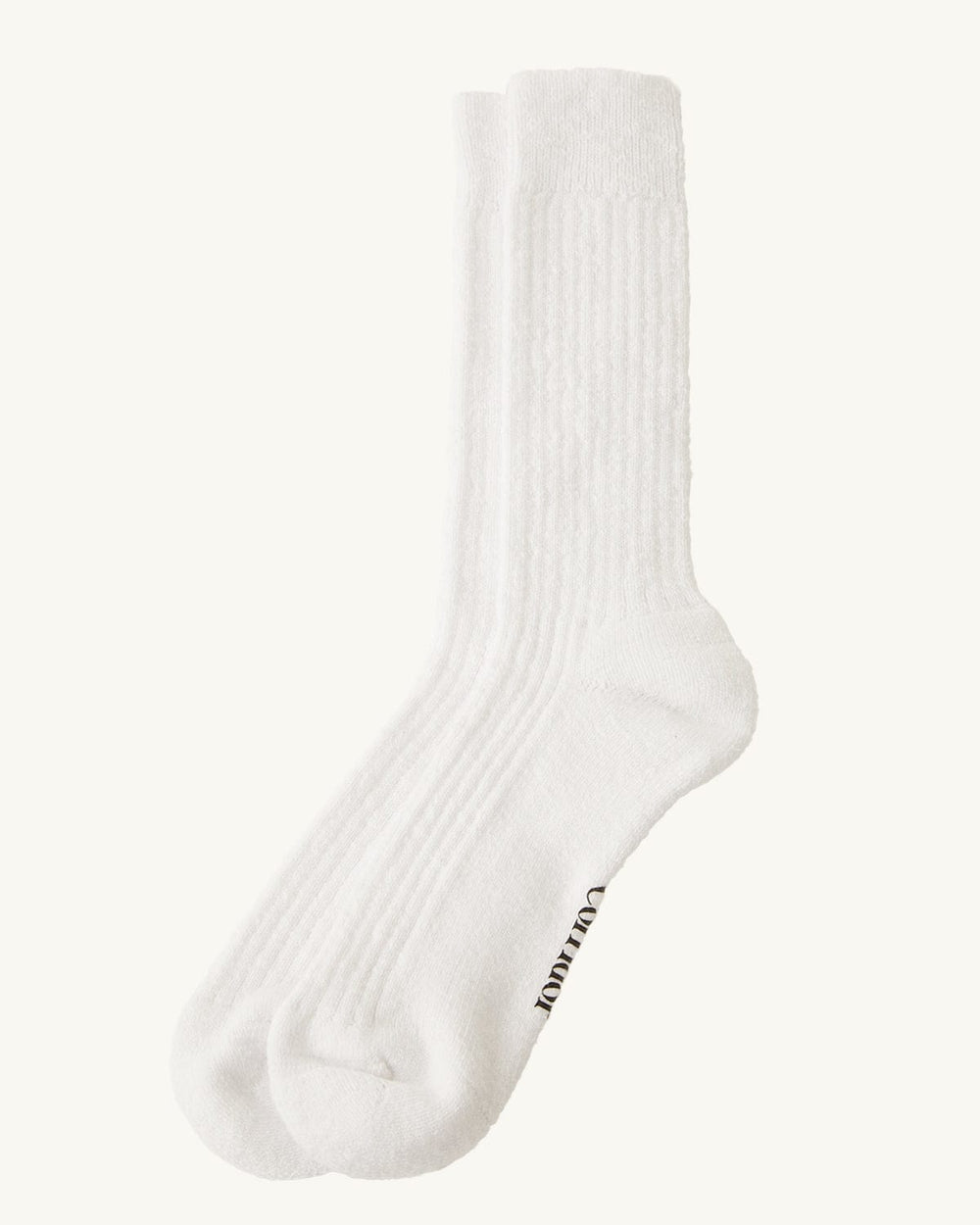 Slub Sock - White-Socks-CPI-Corridor