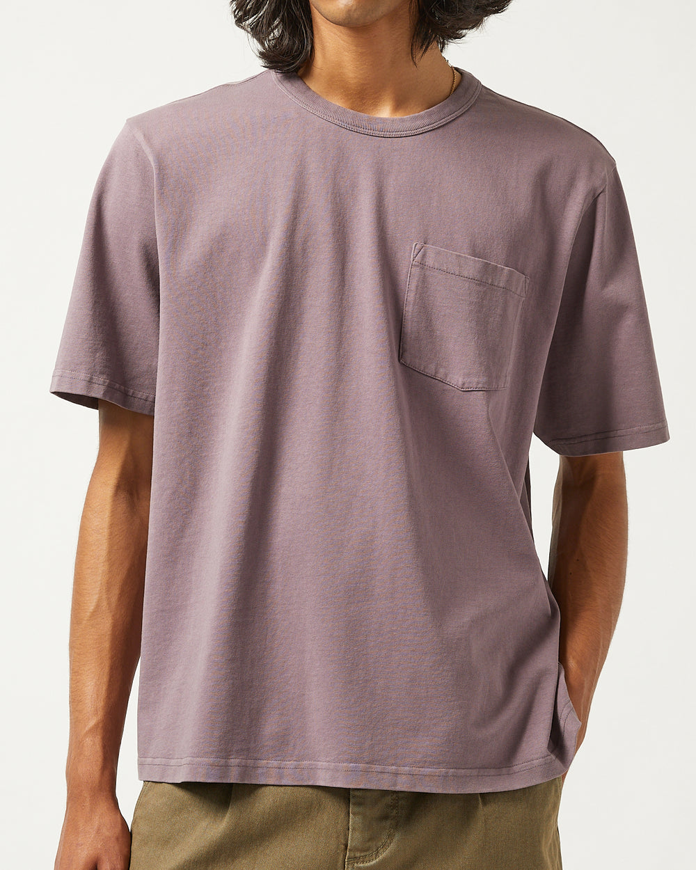 Garment Dye Tee - Violet-T-Shirt-Corridor-Corridor