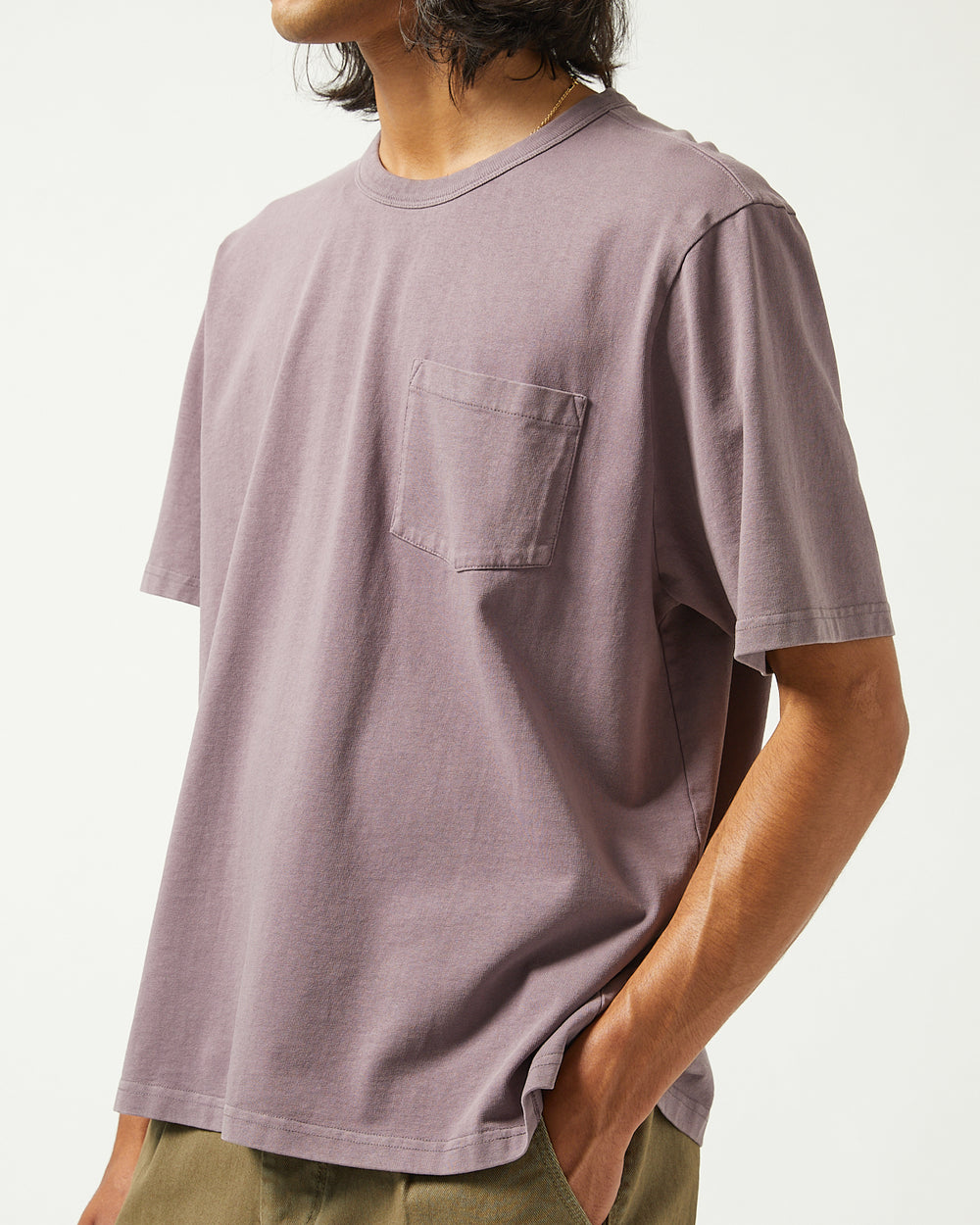 Garment Dye Tee - Violet-T-Shirt-Corridor-Corridor