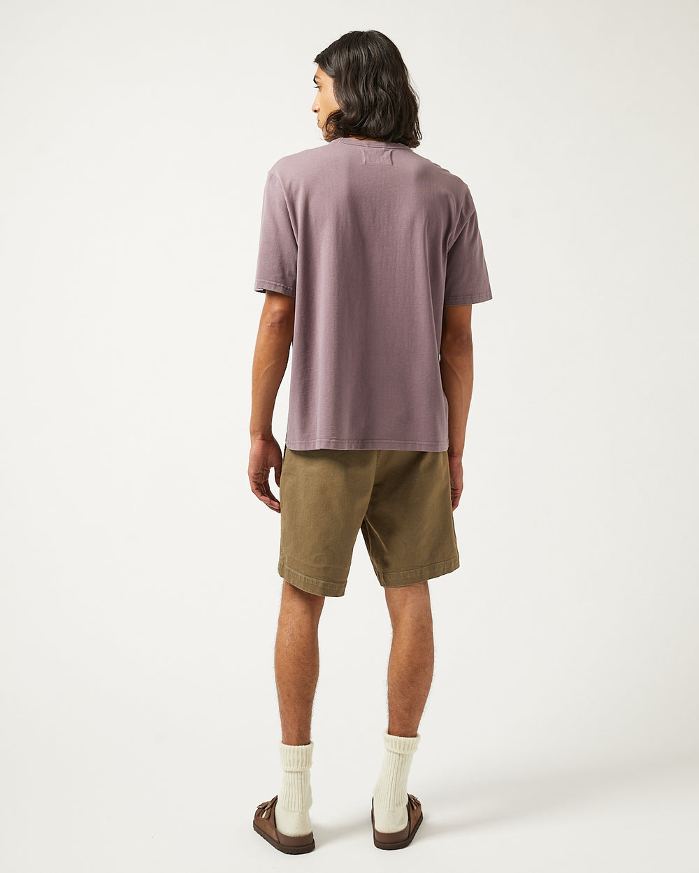 Garment Dye Tee - Violet-T-Shirt-Corridor-Corridor