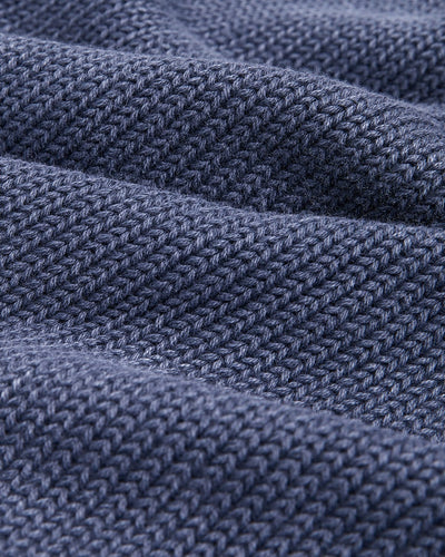 Acid Wash Cardigan - Midnight