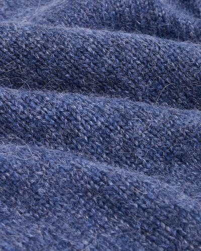 Alpaca Crewneck - Indigo