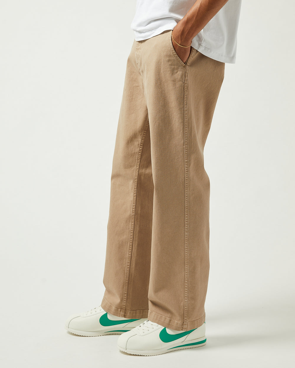 Heavy Twill Trouser - Khaki-Trouser-Corridor-Corridor