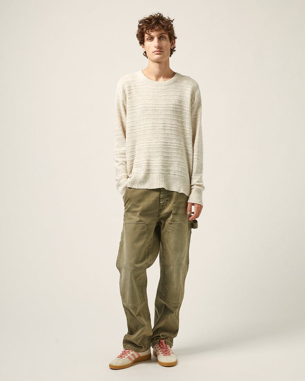 Linen Silk Crewneck-Crewneck-Corridor-Corridor