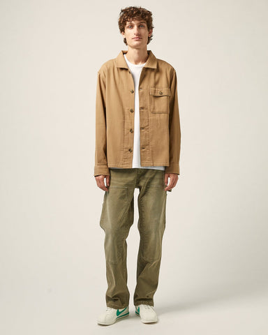 Bedford Cord Military Jacket - Khaki