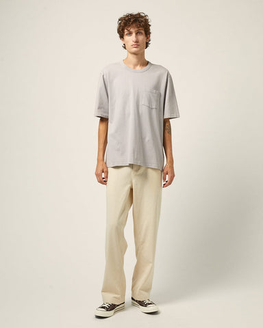 Garment Dye Tee - Oyster Grey