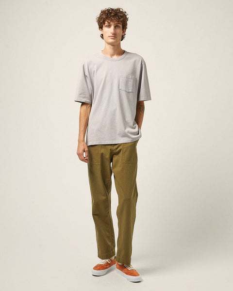 Herringbone Camp Pocket Trouser - Army – Corridor