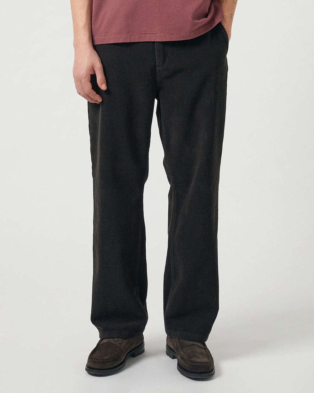 Cord Trouser - Brown-Trousers-Real-Corridor