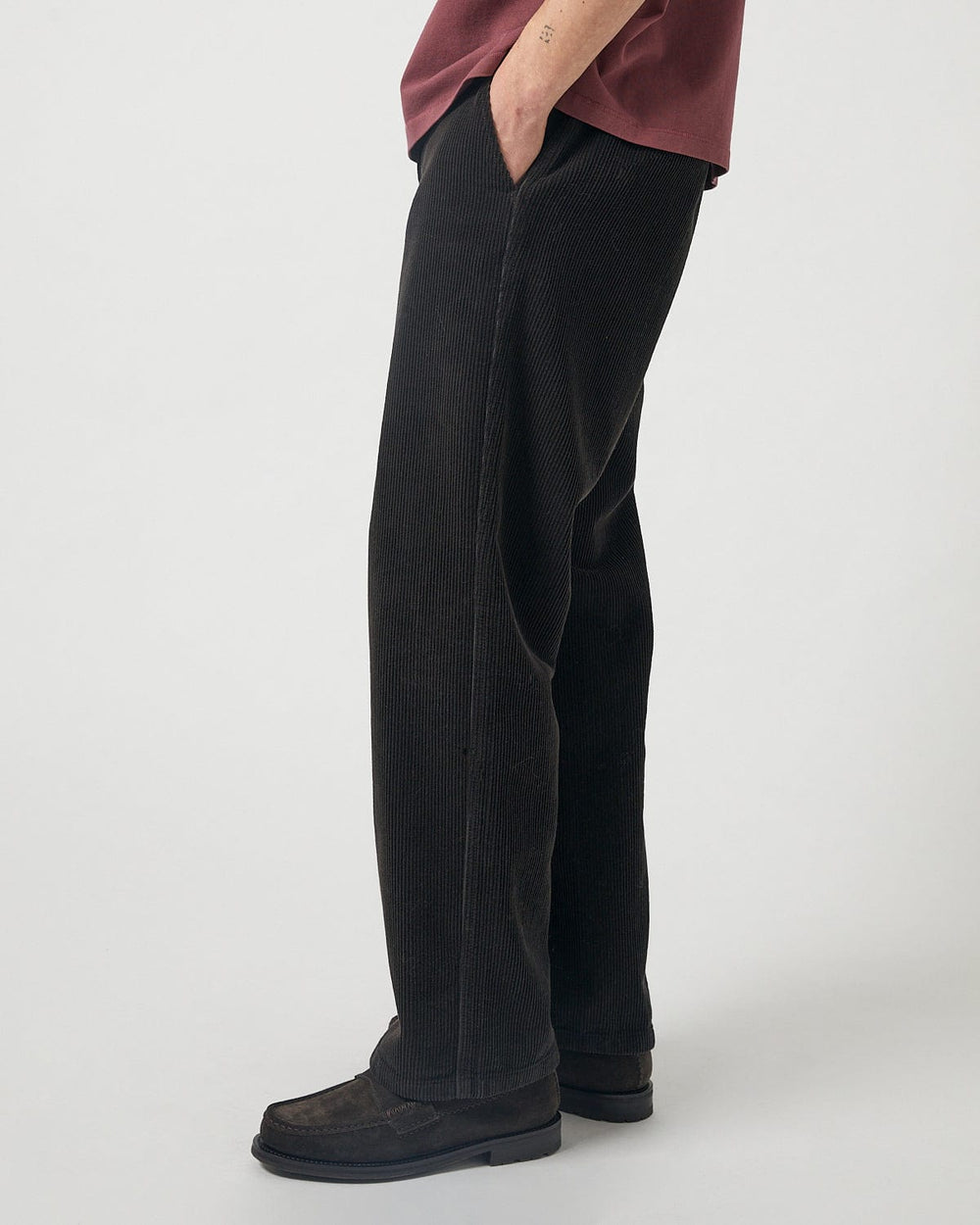 Cord Trouser - Brown-Trousers-Real-Corridor