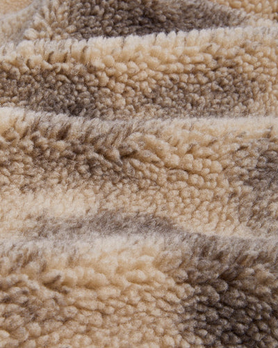 Oak Fleece Zip - Natural-Fleece-Black Q-Corridor