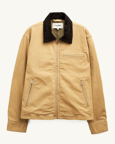 Utility Jacket - Gold-Zip Jacket-Real-Corridor