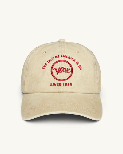 Verve Records Cap - Tan-Cap-Merch Sourcing-Corridor