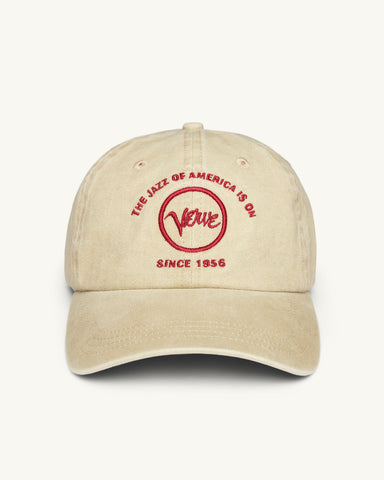 Verve Records Cap - Tan