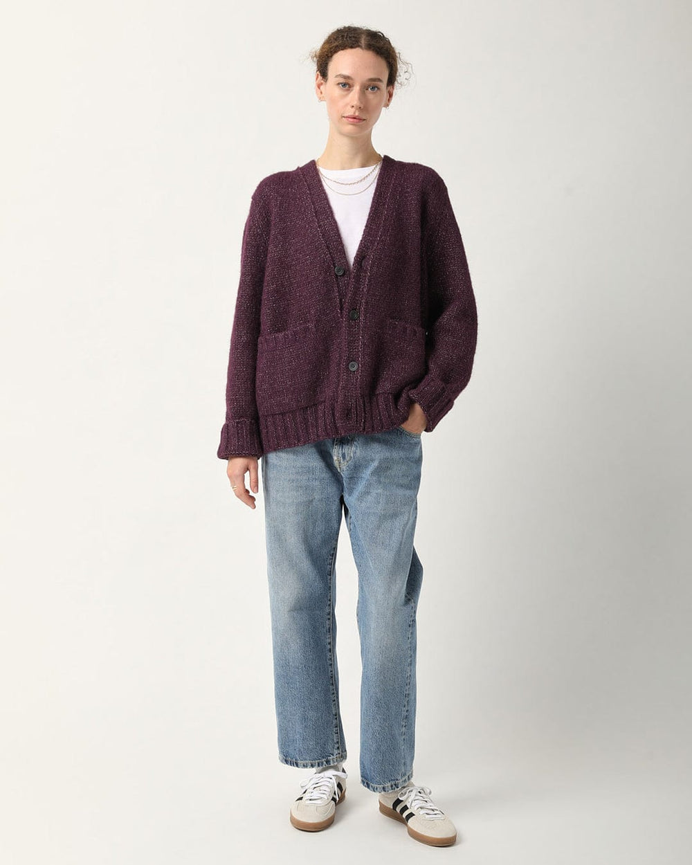 Alpaca Lurex Cardigan-Cardigan-Corridor-Corridor