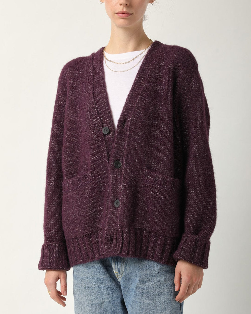 Alpaca Lurex Cardigan-Cardigan-Corridor-Corridor