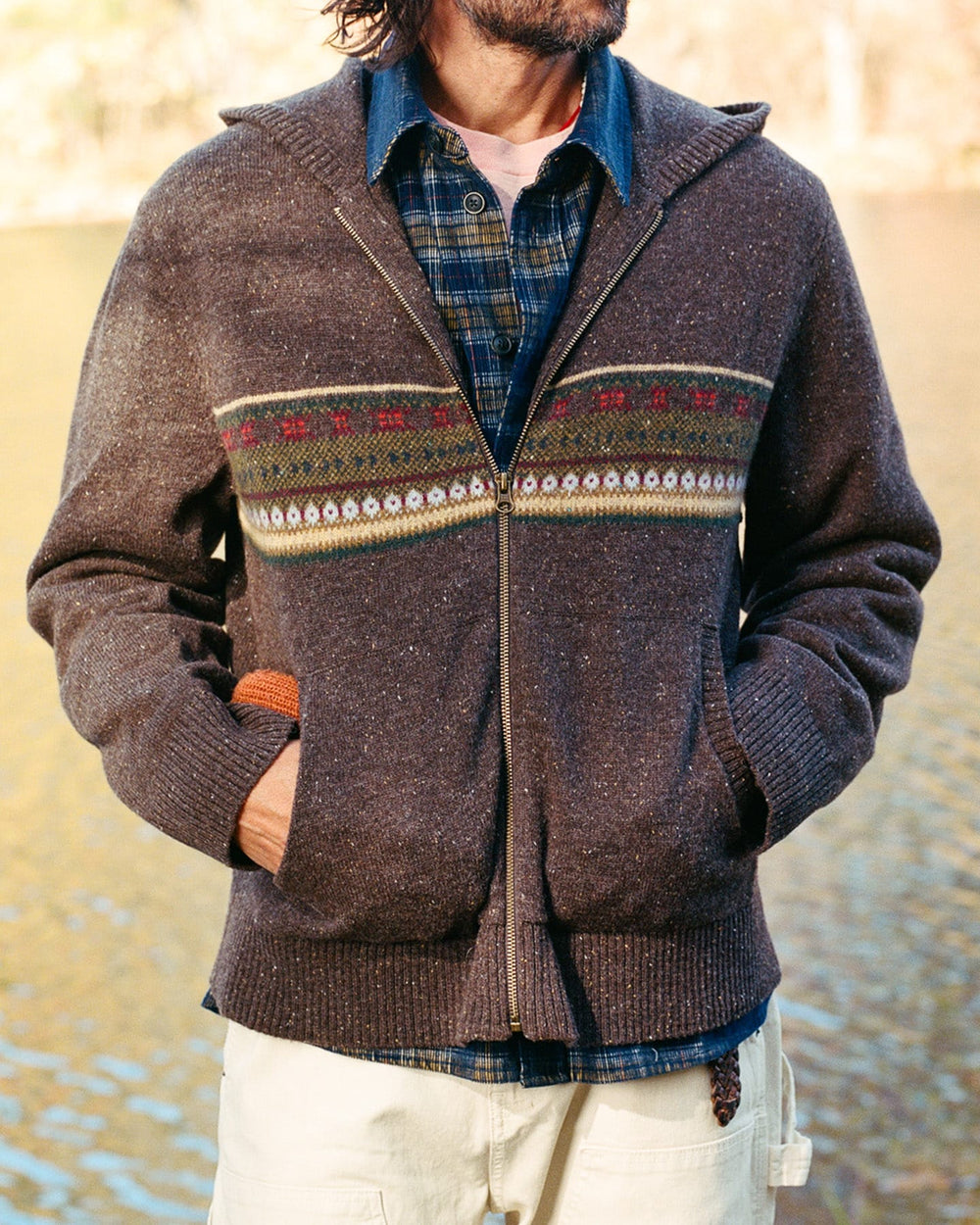 Fair Isle Zip
