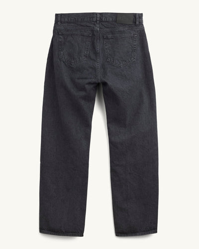 Selvedge 5 Pocket Jean - Washed Black-Jeans-Real-Corridor
