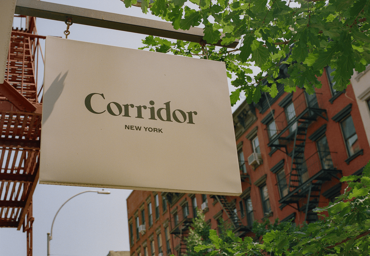 Corridor New Store banner