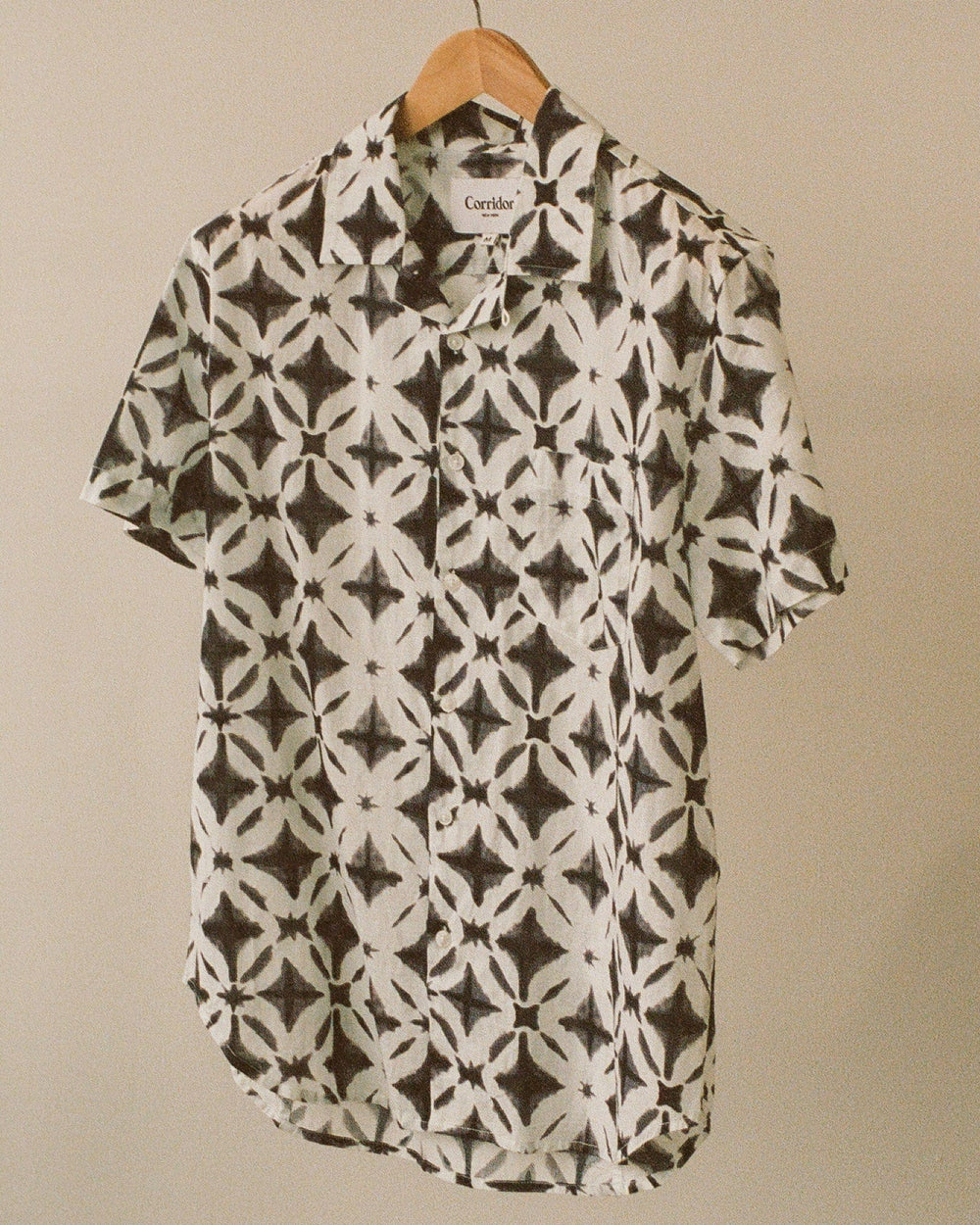 Organic Tie Dye Geo Print-LS-Corridor-Corridor