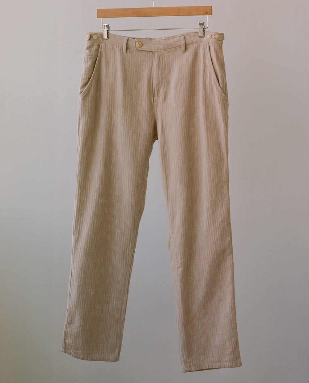 Dobby Wavy Trousers - Travertine-Trousers-Corridor-Corridor