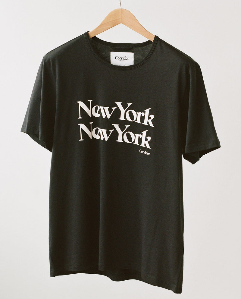 Corridor New York New York T-Shirt - Black / Men / T-Shirt