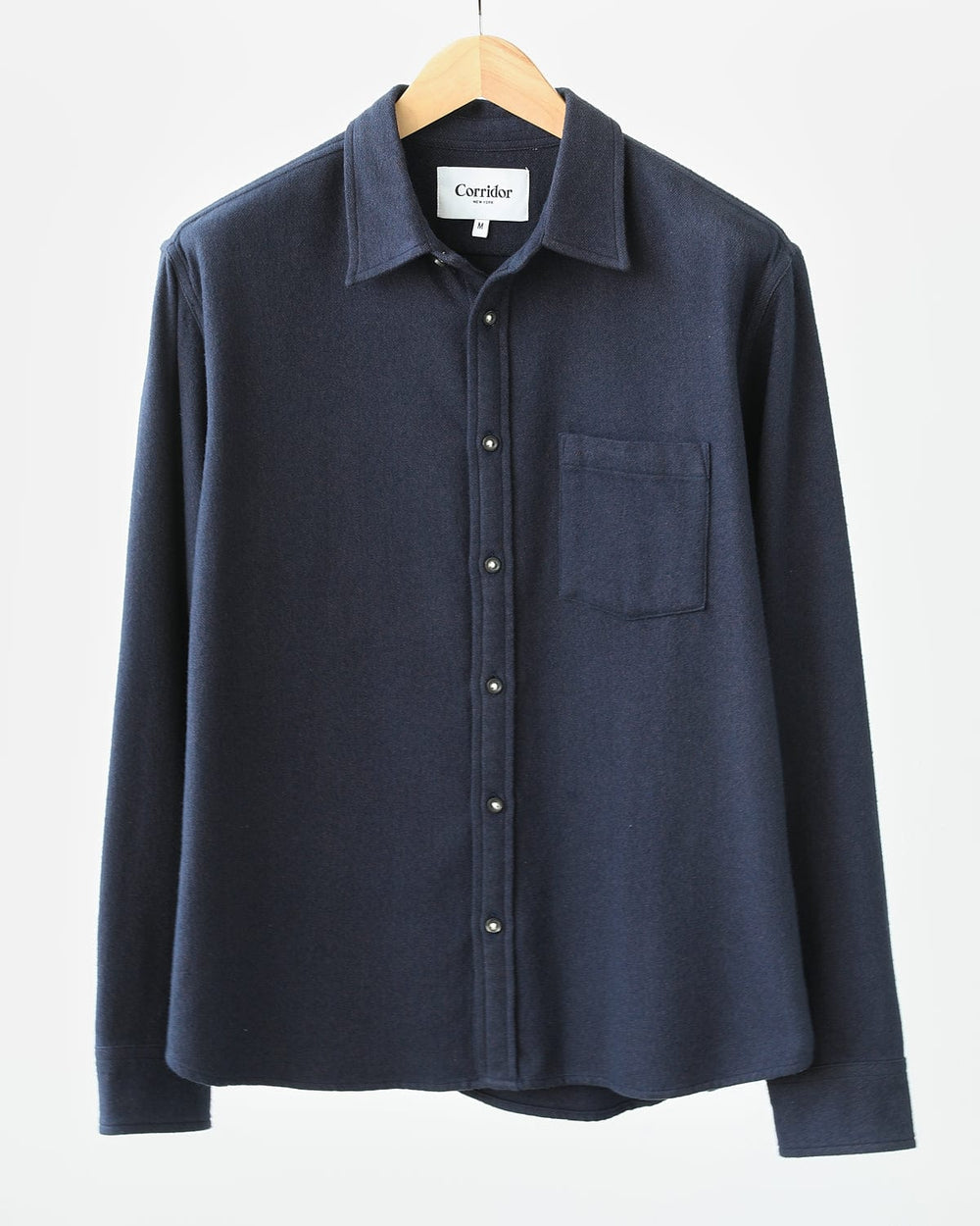 Recycled Flannel LS - Navy-LS-Corridor-Corridor