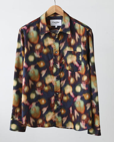 Midnight Blur LS - Navy