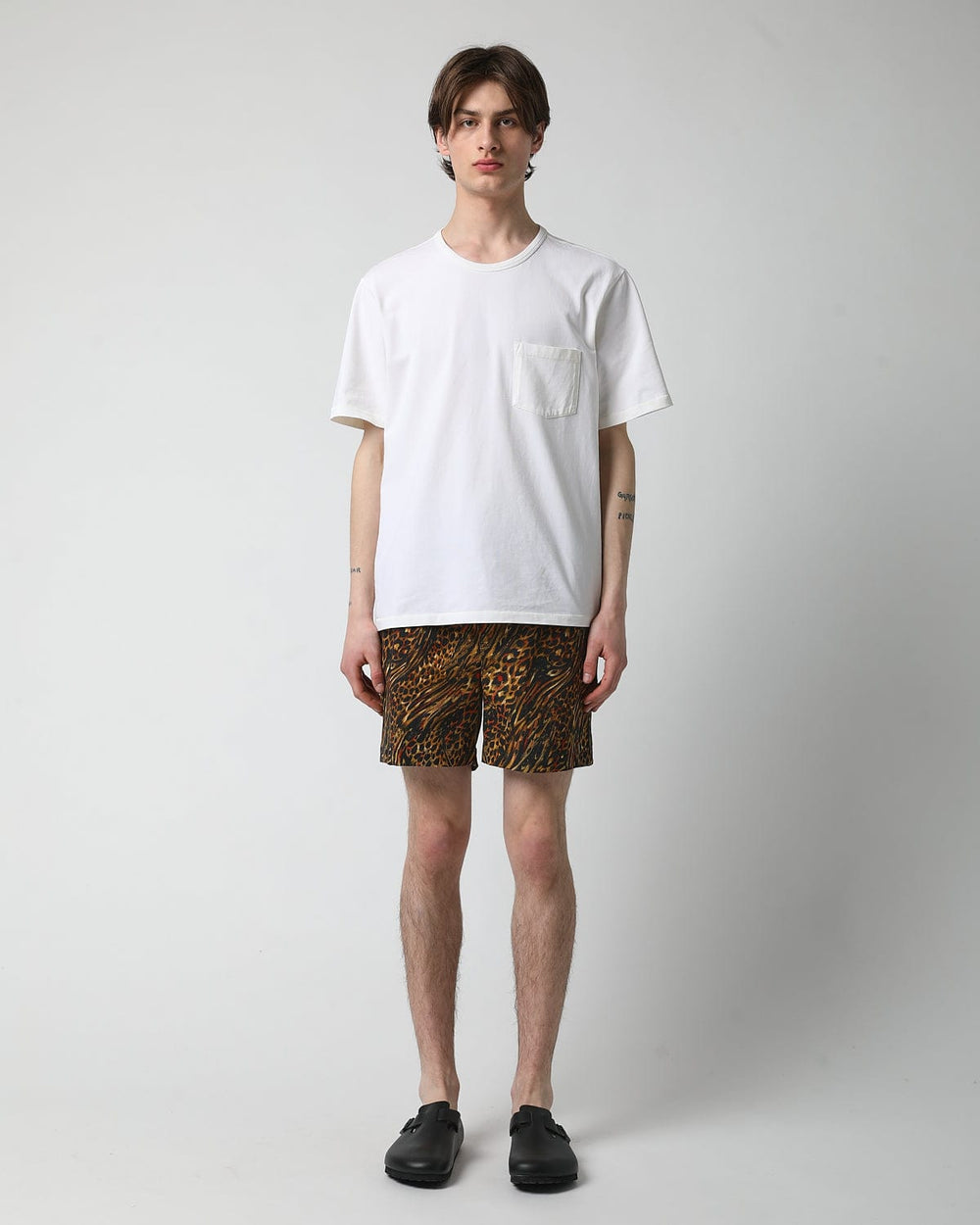 Tiger Wave Drawstring Shorts-Draw String Shorts-Corridor-Corridor